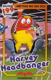 Box cover for Harvey Headbanger on the Amstrad CPC.