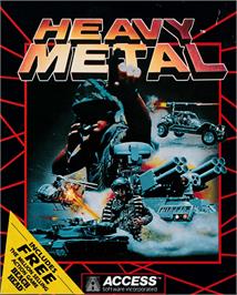 Box cover for Heavy Metal on the Amstrad CPC.