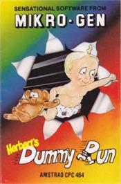 Box cover for Herbert's Dummy Run on the Amstrad CPC.