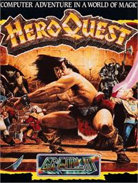 Box cover for HeroQuest on the Amstrad CPC.