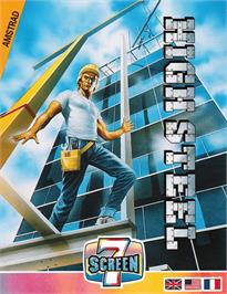 Box cover for High Steel on the Amstrad CPC.