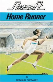 Box cover for Home Runner on the Amstrad CPC.