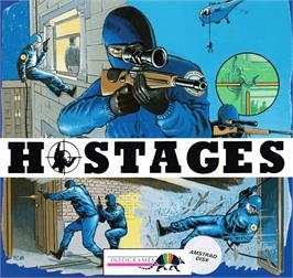 Box cover for Hostages on the Amstrad CPC.
