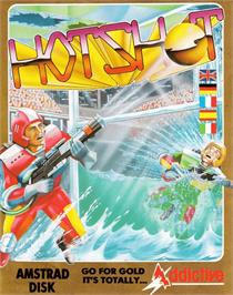 Box cover for Hot Shot on the Amstrad CPC.