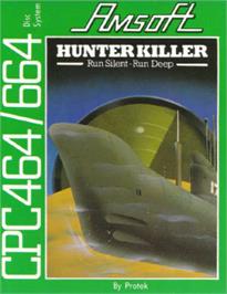 Box cover for Hunter Killer on the Amstrad CPC.