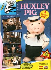 Box cover for Huxley Pig on the Amstrad CPC.