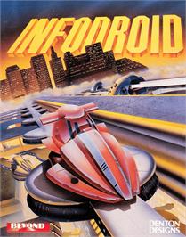 Box cover for Infodroid on the Amstrad CPC.