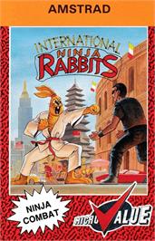 Box cover for International Ninja Rabbits on the Amstrad CPC.