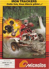 Box cover for Iron Trackers on the Amstrad CPC.
