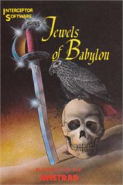 Box cover for Jewels Of Babylon on the Amstrad CPC.