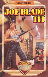 Box cover for Joe Blade 3 on the Amstrad CPC.