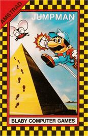 Box cover for Jumpman on the Amstrad CPC.
