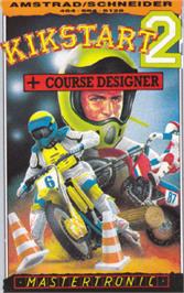 Box cover for Kikstart 2 on the Amstrad CPC.