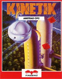 Box cover for Kinetik on the Amstrad CPC.