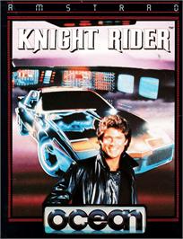 Box cover for Knight Rider on the Amstrad CPC.