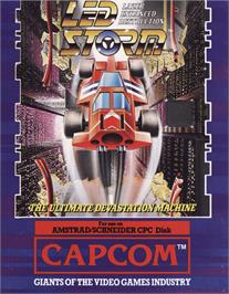 Box cover for L.E.D. Storm on the Amstrad CPC.