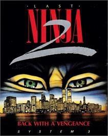 Box cover for Last Ninja 2 on the Amstrad CPC.