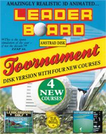 Box cover for Leader Board Tournament on the Amstrad CPC.