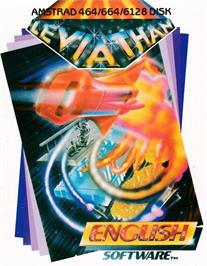Box cover for Leviathan on the Amstrad CPC.