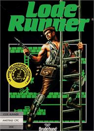Box cover for Lode Runner on the Amstrad CPC.