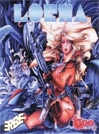 Box cover for Lorna on the Amstrad CPC.