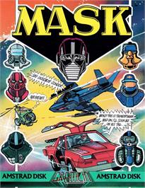 Box cover for MASK on the Amstrad CPC.