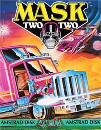 Box cover for MASK 2 on the Amstrad CPC.