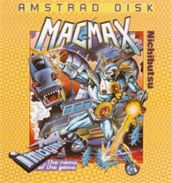 Box cover for Mag Max on the Amstrad CPC.