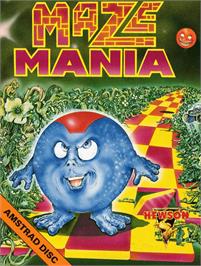 Box cover for Maze Mania on the Amstrad CPC.