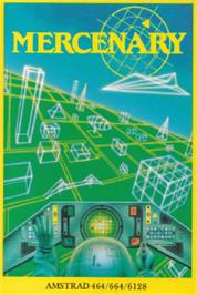 Box cover for Mercenary on the Amstrad CPC.