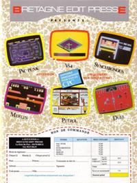 Box cover for Merlin on the Amstrad CPC.