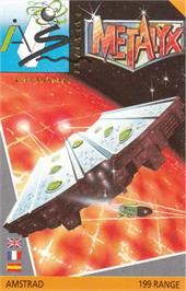 Box cover for Metalyx on the Amstrad CPC.