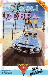 Box cover for Miami Cobra GT on the Amstrad CPC.