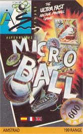 Box cover for Microball on the Amstrad CPC.