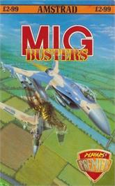 Box cover for Mig Busters on the Amstrad CPC.