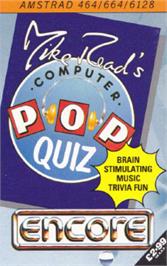 Box cover for Mike Read's Computer Pop Quiz on the Amstrad CPC.