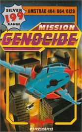 Box cover for Mission Genocide on the Amstrad CPC.