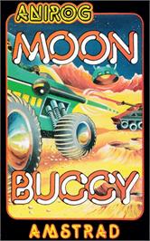 Box cover for Moon Buggy on the Amstrad CPC.