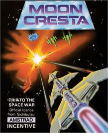 Box cover for Moon Cresta on the Amstrad CPC.