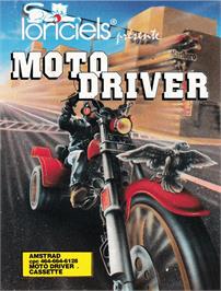 Box cover for Moto Driver on the Amstrad CPC.