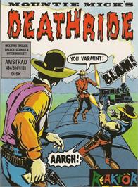 Box cover for Mountie Mick's Death Ride on the Amstrad CPC.
