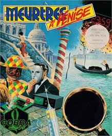 Box cover for Murders in Venice on the Amstrad CPC.
