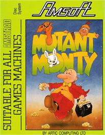 Box cover for Mutant Monty on the Amstrad CPC.