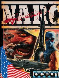 Box cover for Narc on the Amstrad CPC.