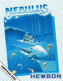 Box cover for Nebulus on the Amstrad CPC.