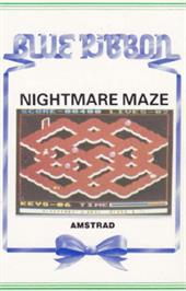 Box cover for Nightmare Maze on the Amstrad CPC.