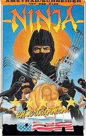 Box cover for Ninja on the Amstrad CPC.