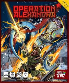 Box cover for Operation Alexandra on the Amstrad CPC.