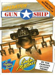 Box cover for Operation Gunship on the Amstrad CPC.