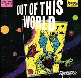 Box cover for Out Of This World (2016) on the Amstrad CPC.